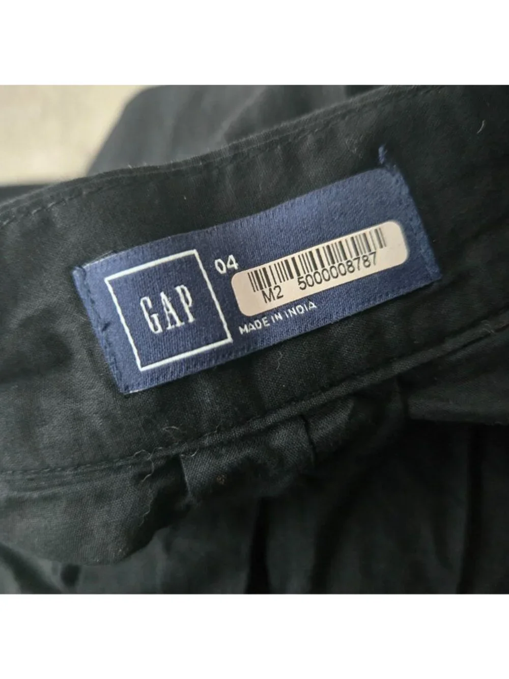 Gap A Line Maxi Skirt 4 Black Cotton Floral Lace Trim Flowy Boho Summer Vacation - Picture 10 of 11